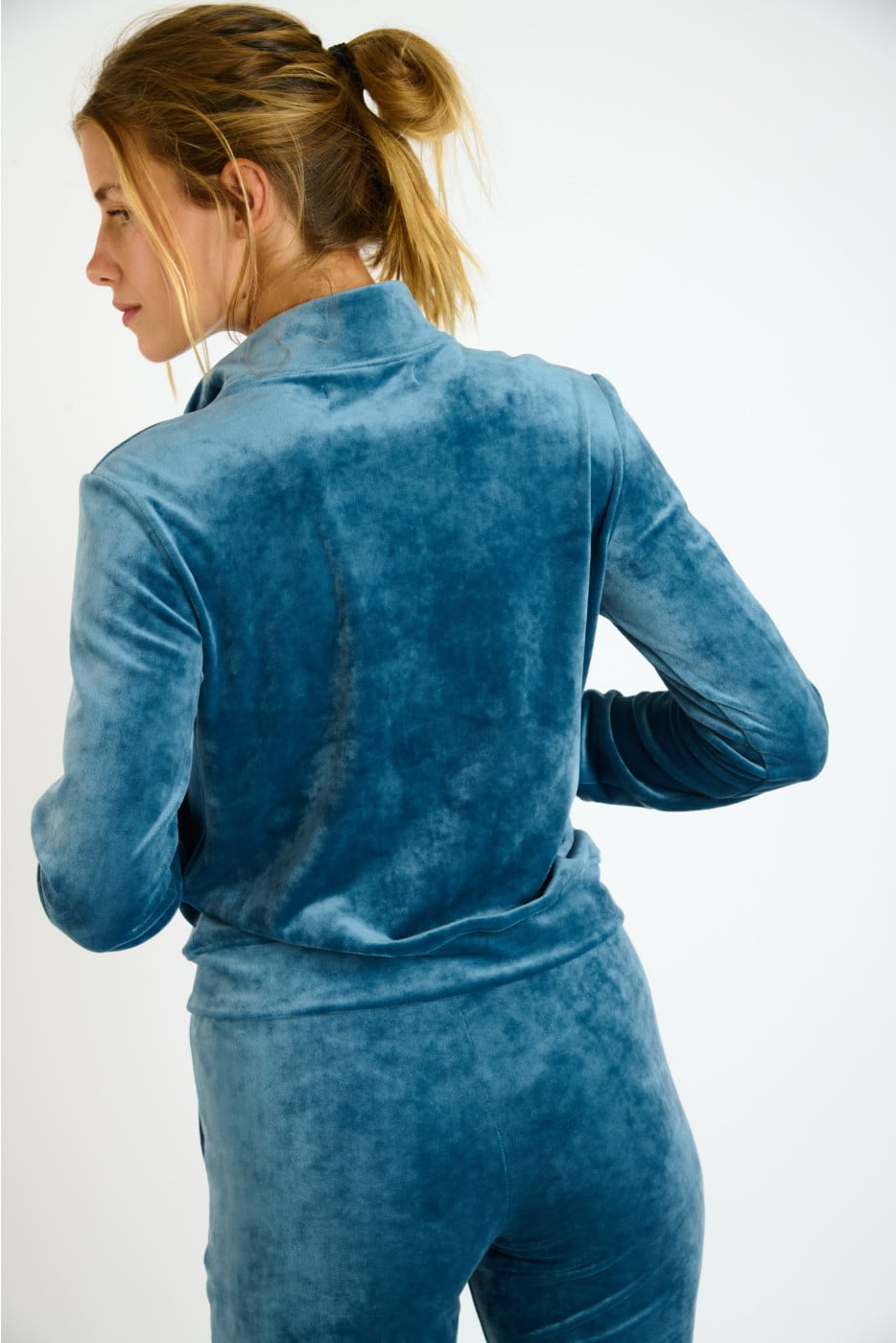 Giacca in velluto blu THURSO SEALAKE - 2