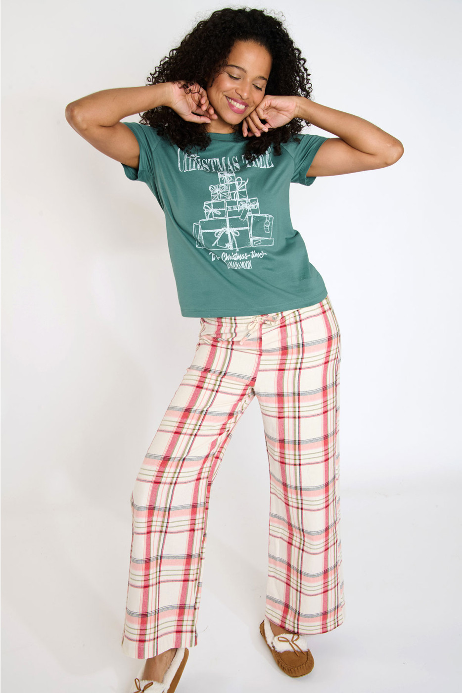 Conjunto de pijama a cuadros Blizzard Candycane de 2 piezas BLIZZARD CANDYCANE - 5