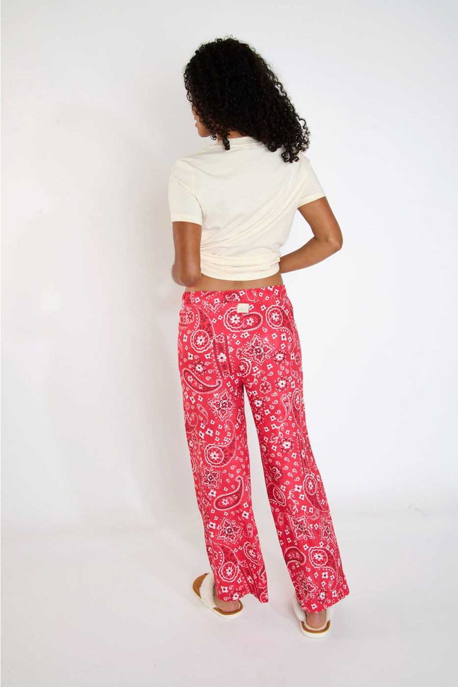 Rode pyjama set van 2 stuks CRYSTAL CLAUS - 6