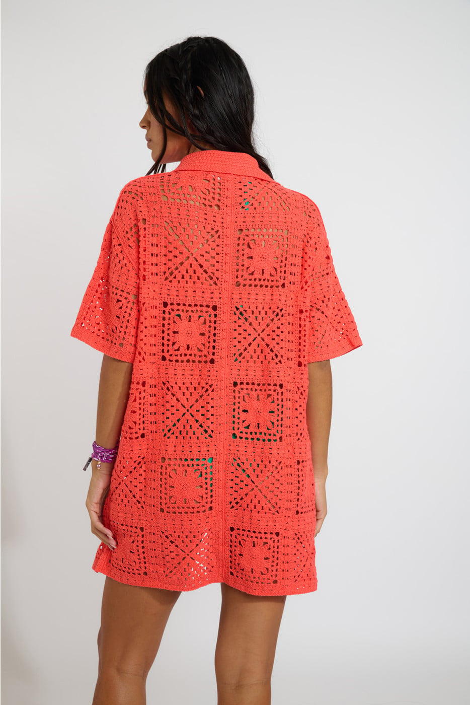 KIRIA MINORCA oranje strandtuniek - 2