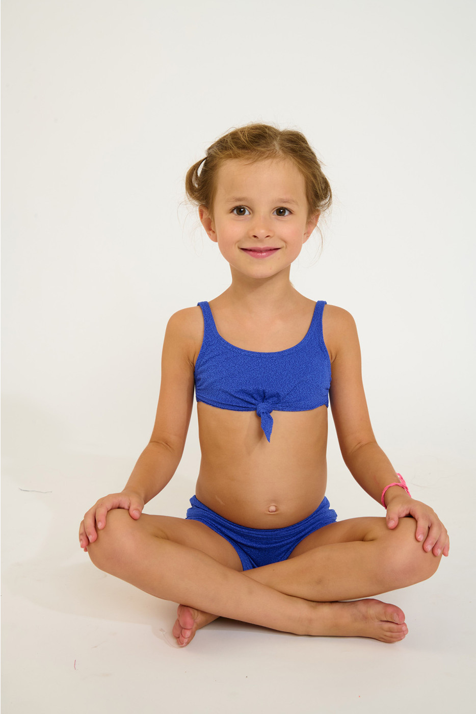 Bikini sujetador deportivo azul para niña M PIKATI SANTAYA - 4