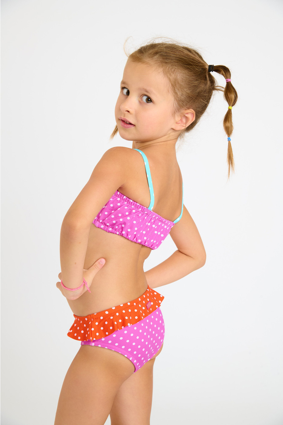 Bikini rosa para niña M TATI SPLASHMANIA