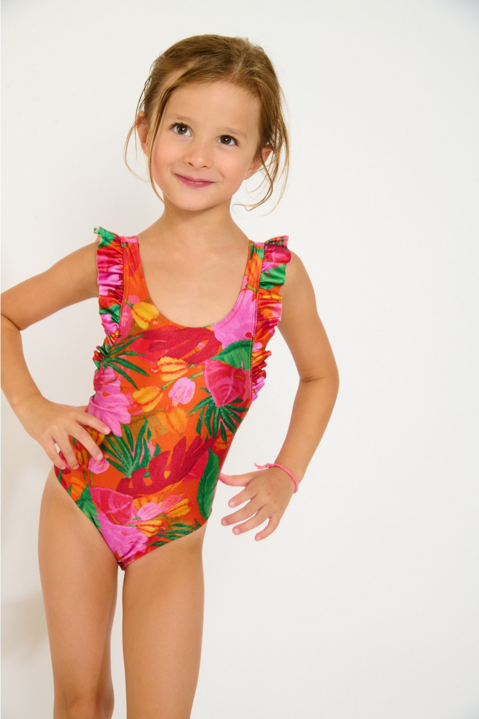 Bañador colorido para niña M TUNES ALAMEA - 3