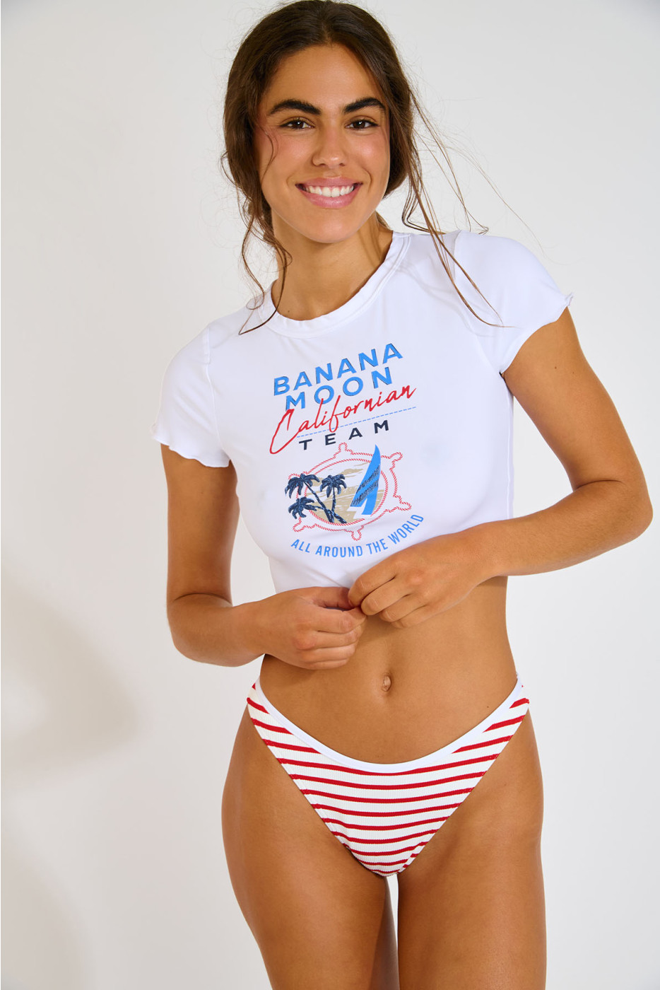 TONIO OCEANA & NAIDA NAUTICAL white bikini