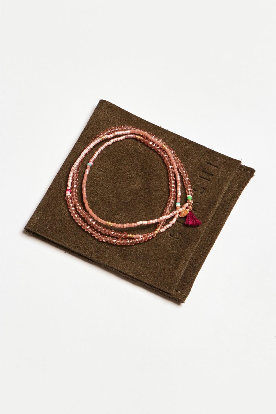 Bracelet en pierres rose Bracelet Eliza Shashi® - 2