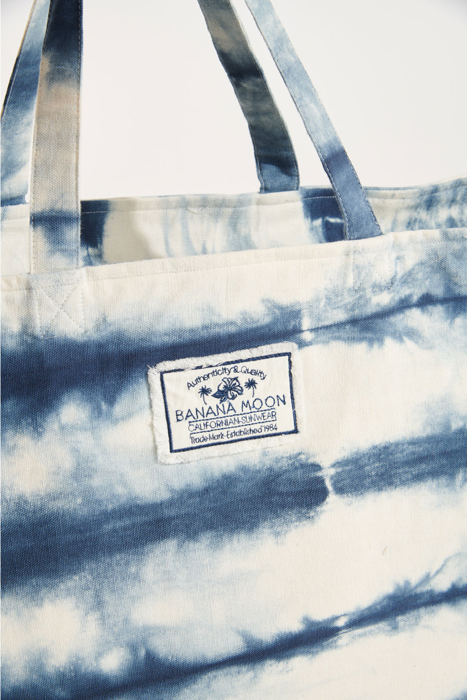 Alberto Renata blue tie-and-dye printed tote bag - 3