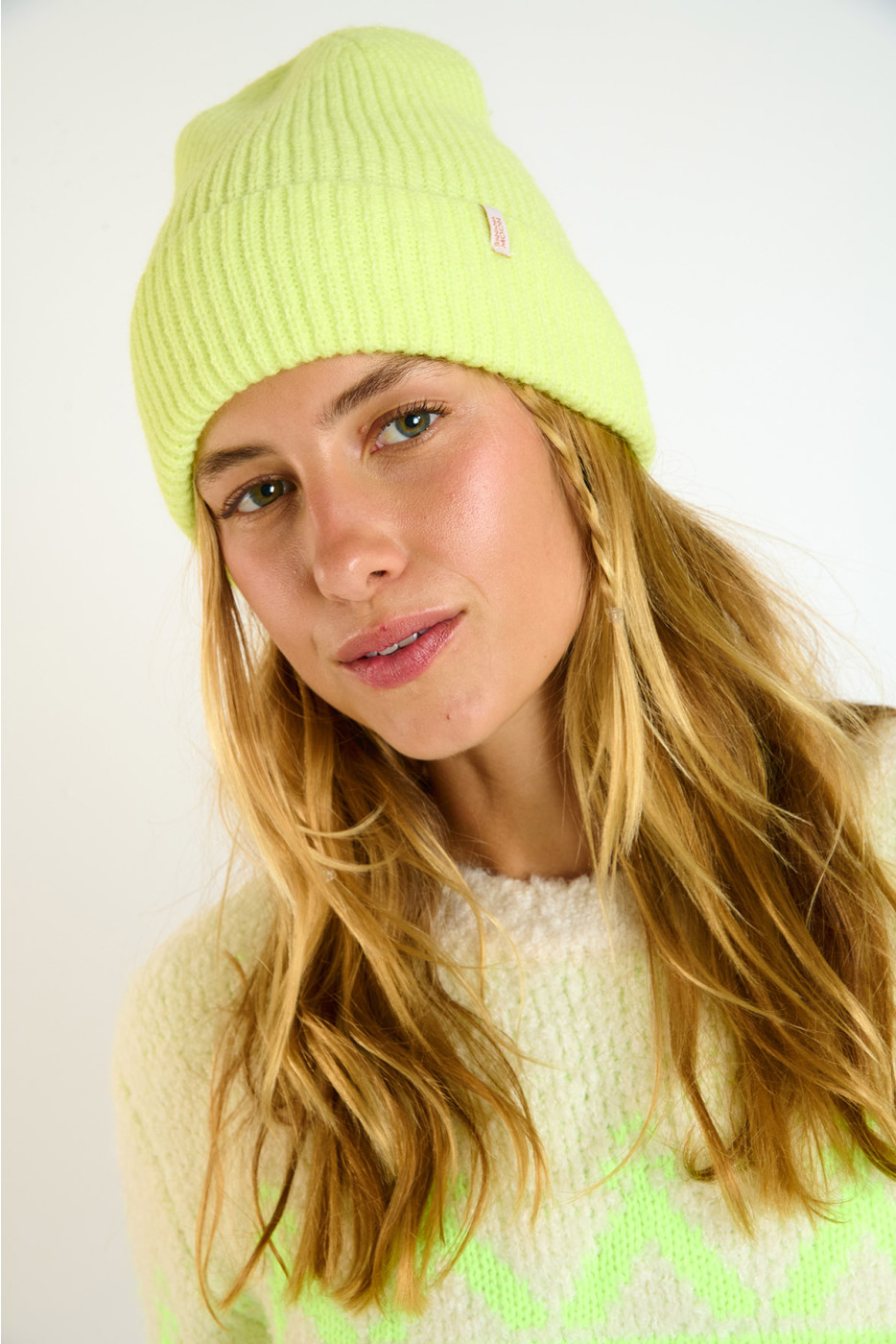 Berretto verde lime DIDO NOWCOLOR - 3