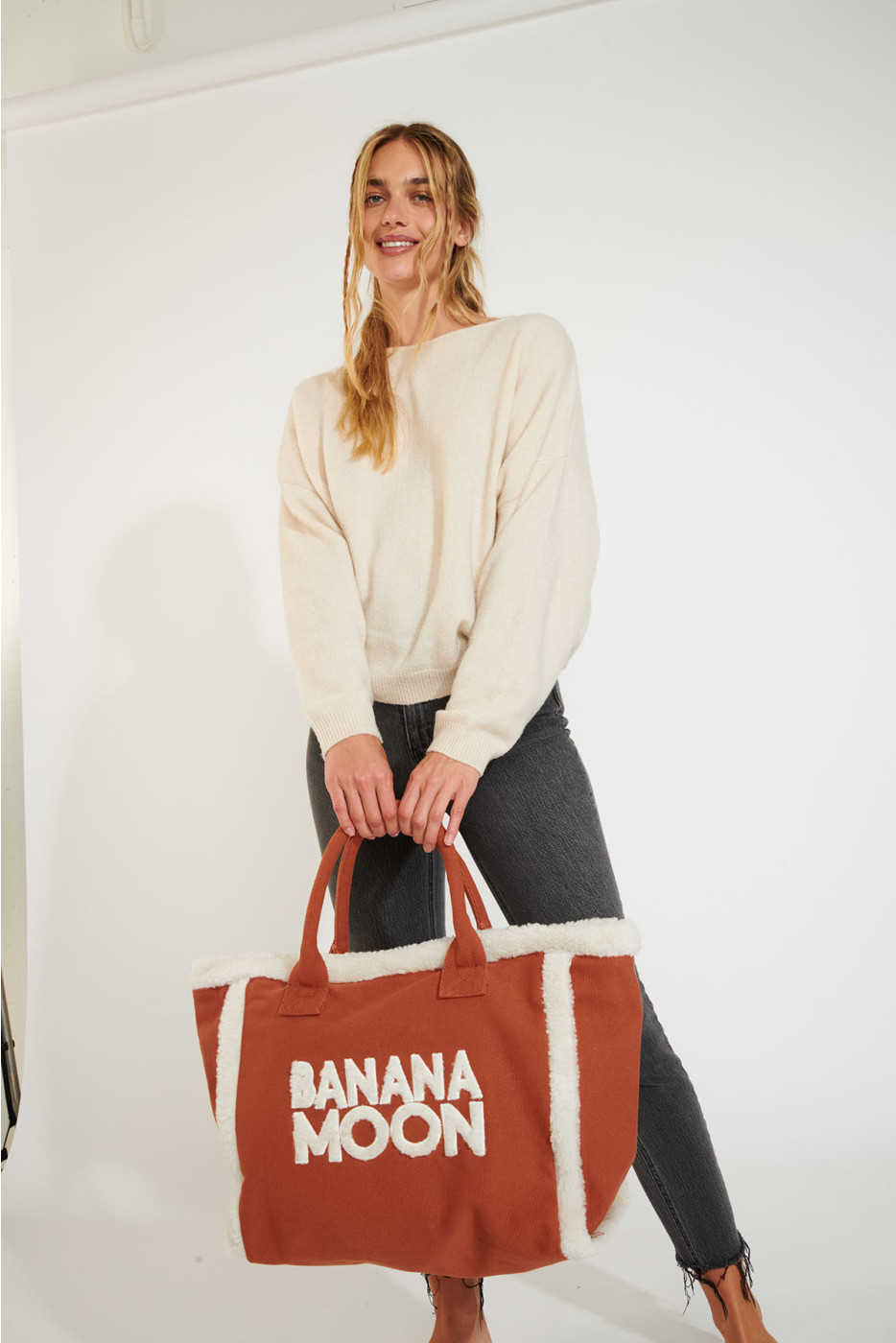Bruine fleece tas CAPITOLA CHICO - 3