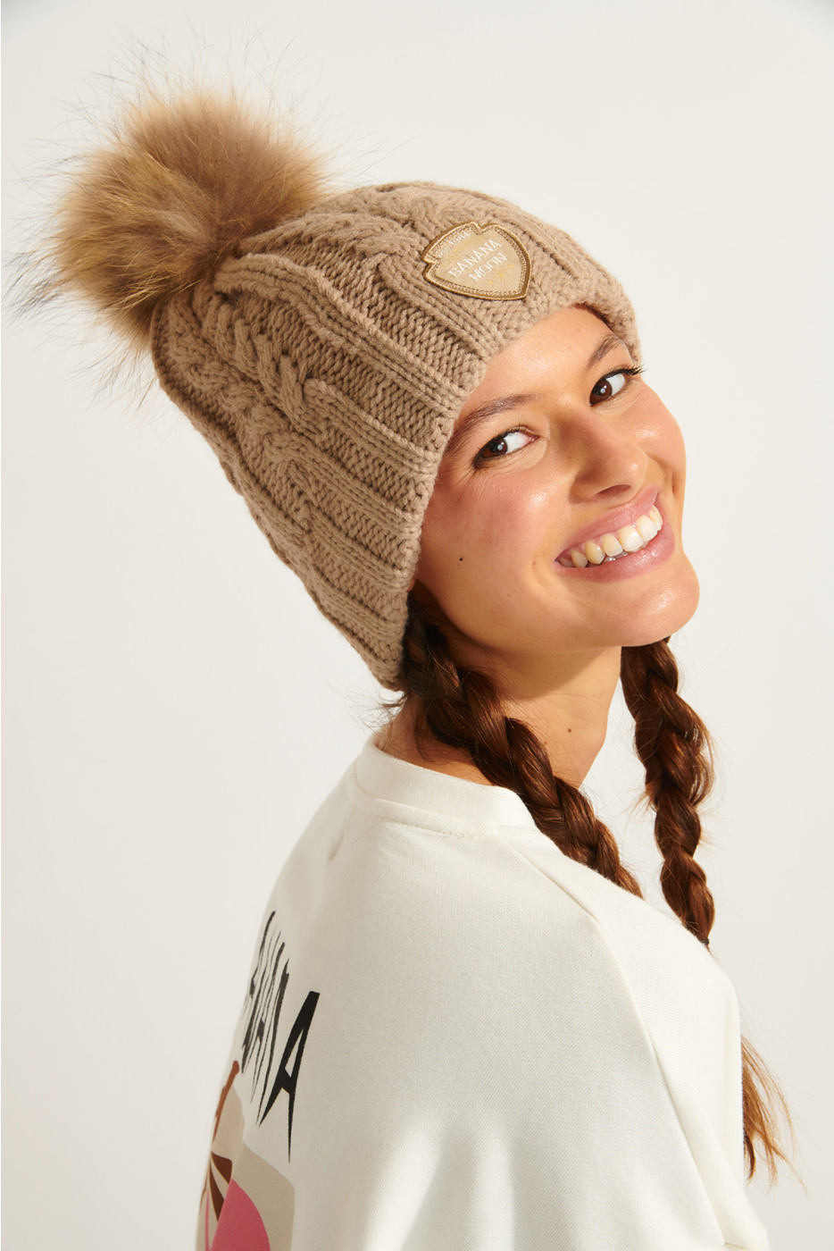 Gorro beis DOTTO LEMONWOOD