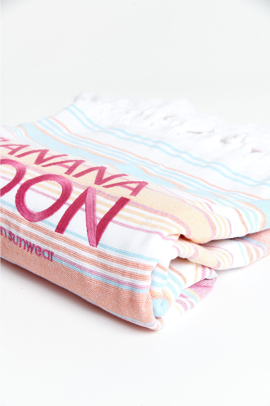 GATE MARBELLA Colorful striped beach fouta