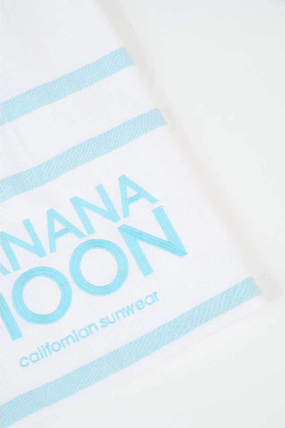 SOULY MARBELLA Turquoise gestreept strandfouta - 2