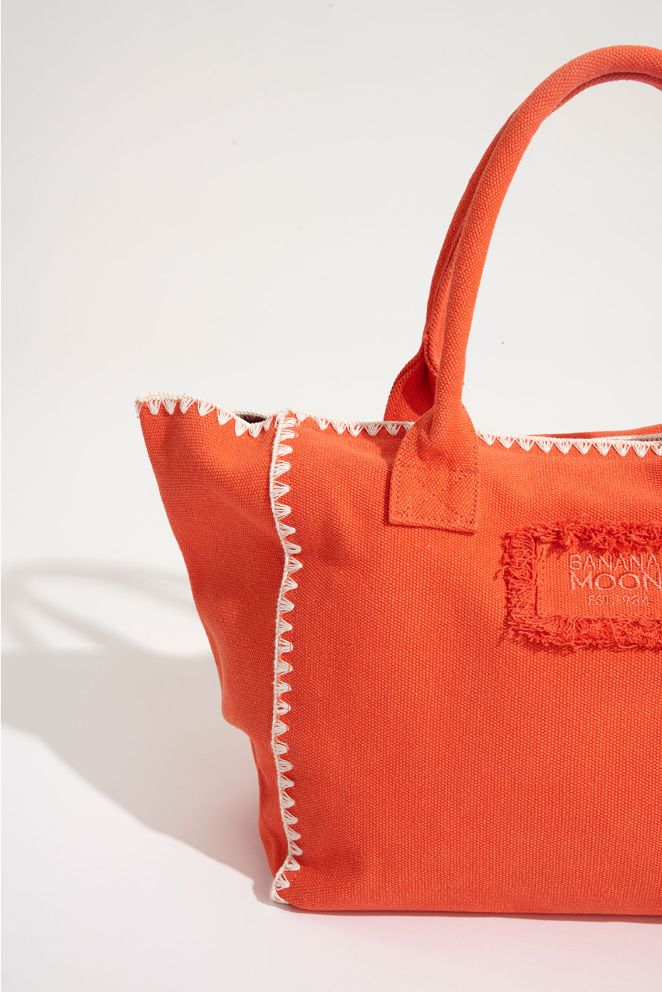 Borsa da spiaggia arancio SETA CARLINA - 1