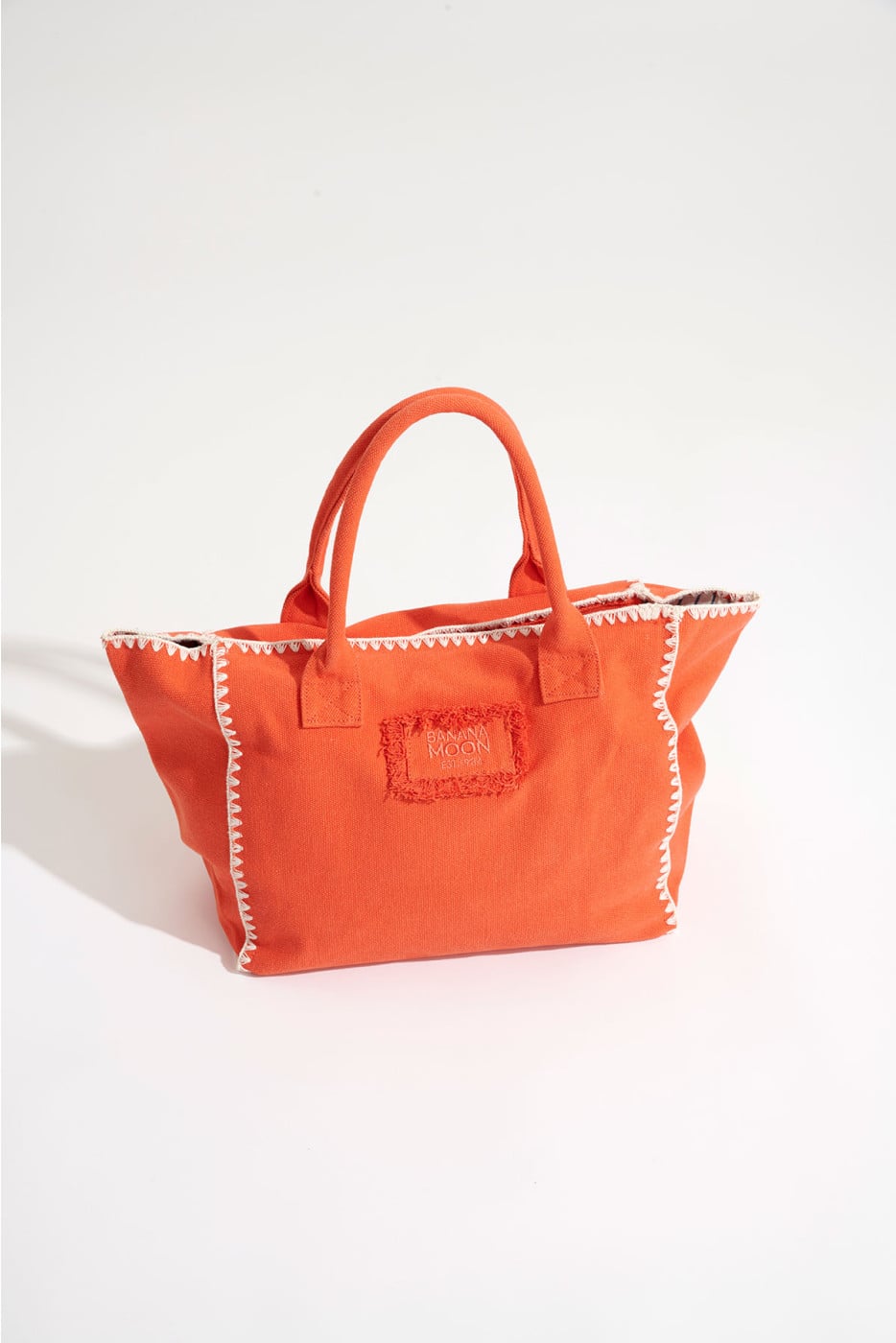 Borsa da spiaggia arancio SETA CARLINA - 2