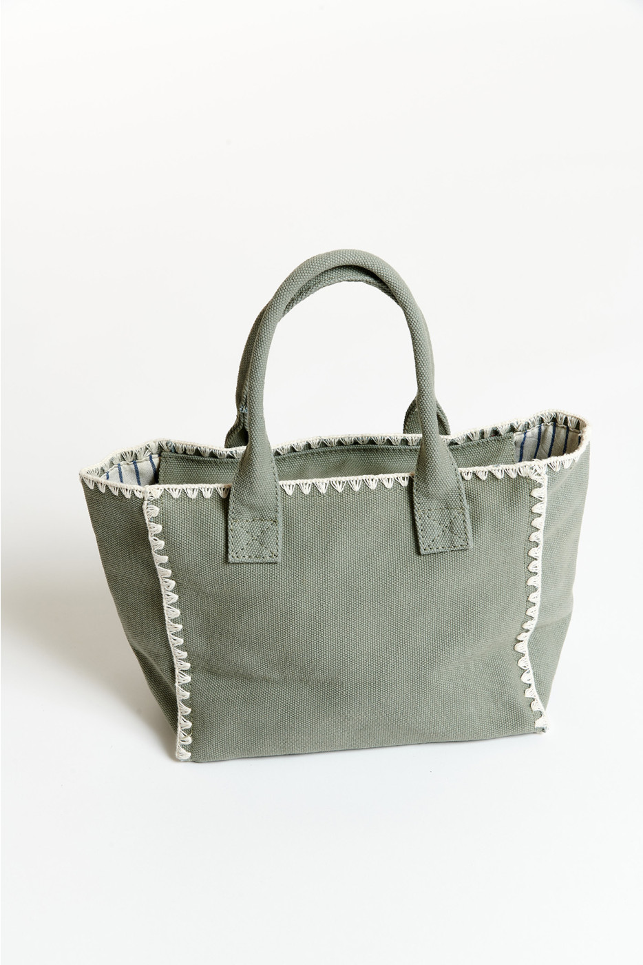 SETA CARLINA khaki tote bag - 6