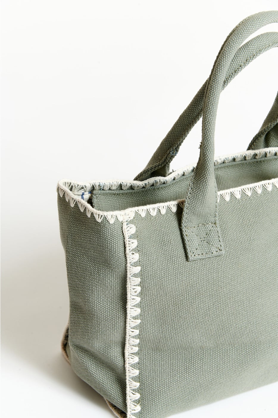 SETA CARLINA khaki tote bag - 2