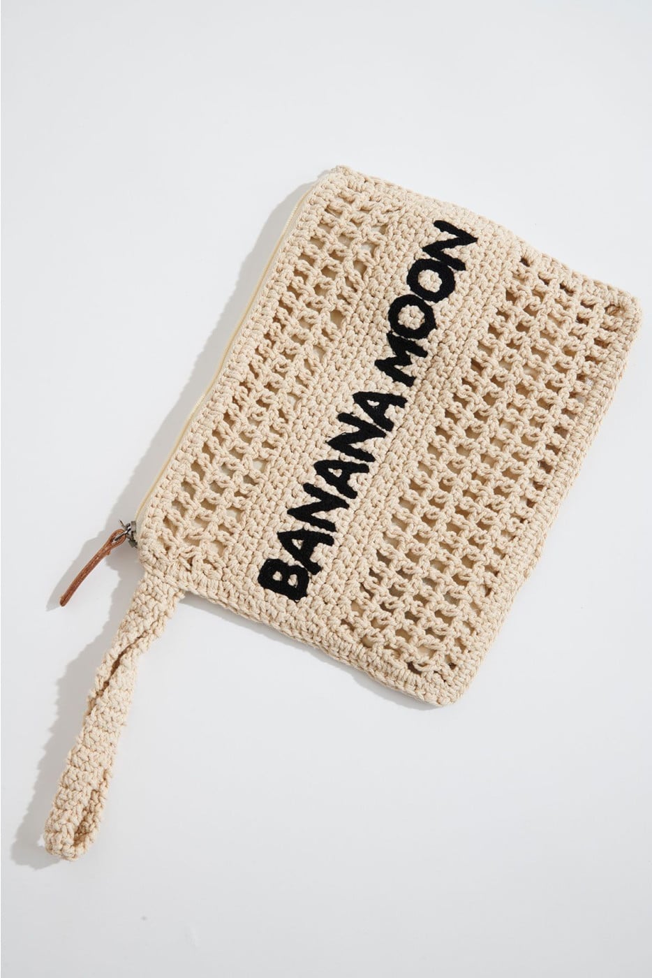 Ecru Woven Clutch ARLETO RIOOSO - 2