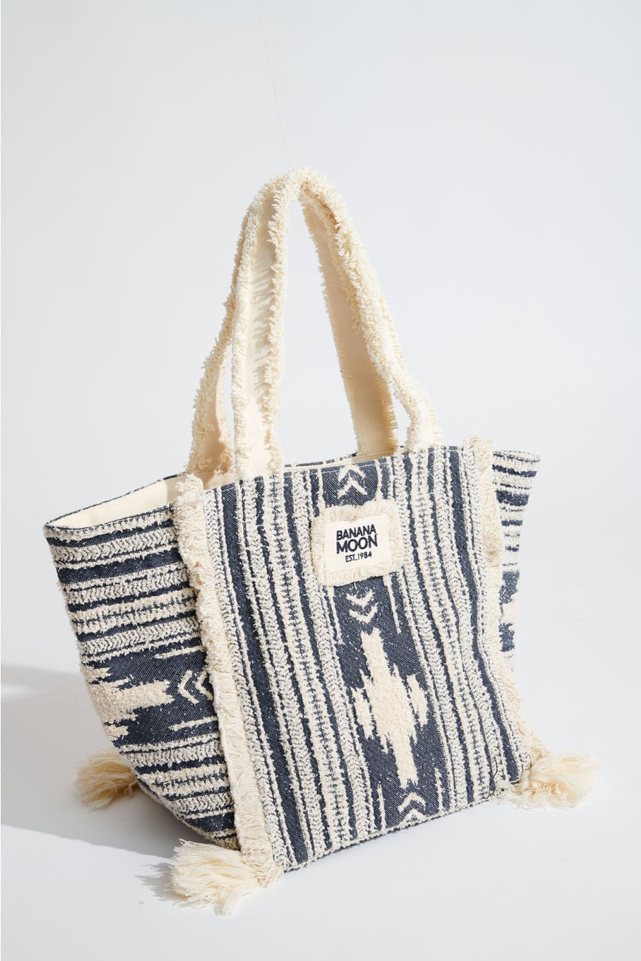 MANAE PASADENA blauwe stoffen tas in Azteekse stijl - 2