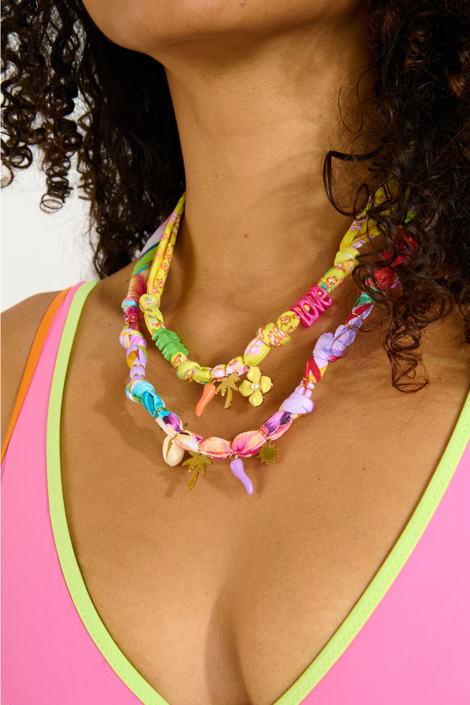 Collana choker gialla SMALLRUB CHOCKER - 4