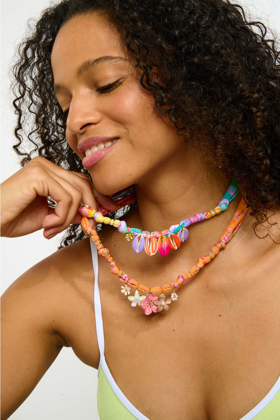 Lot De 12 Colliers Ras De Cou Femme - Noirs, élastiques, Style Fil De Pêche - Bijoux Tendance Pour Empilement