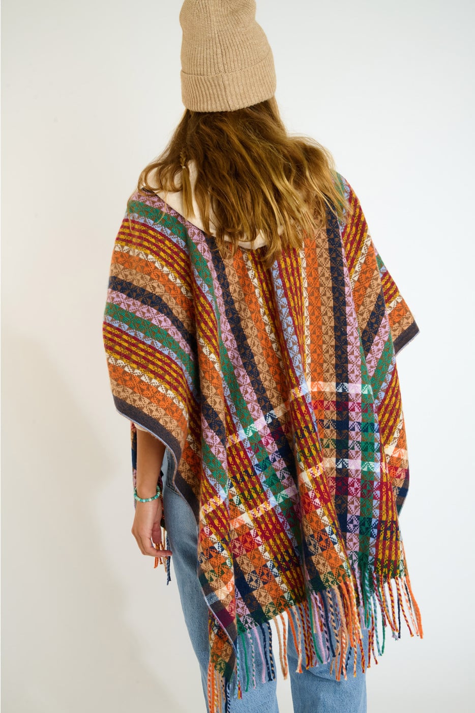 THURZA BIGBEAR Multicolour Poncho - 3