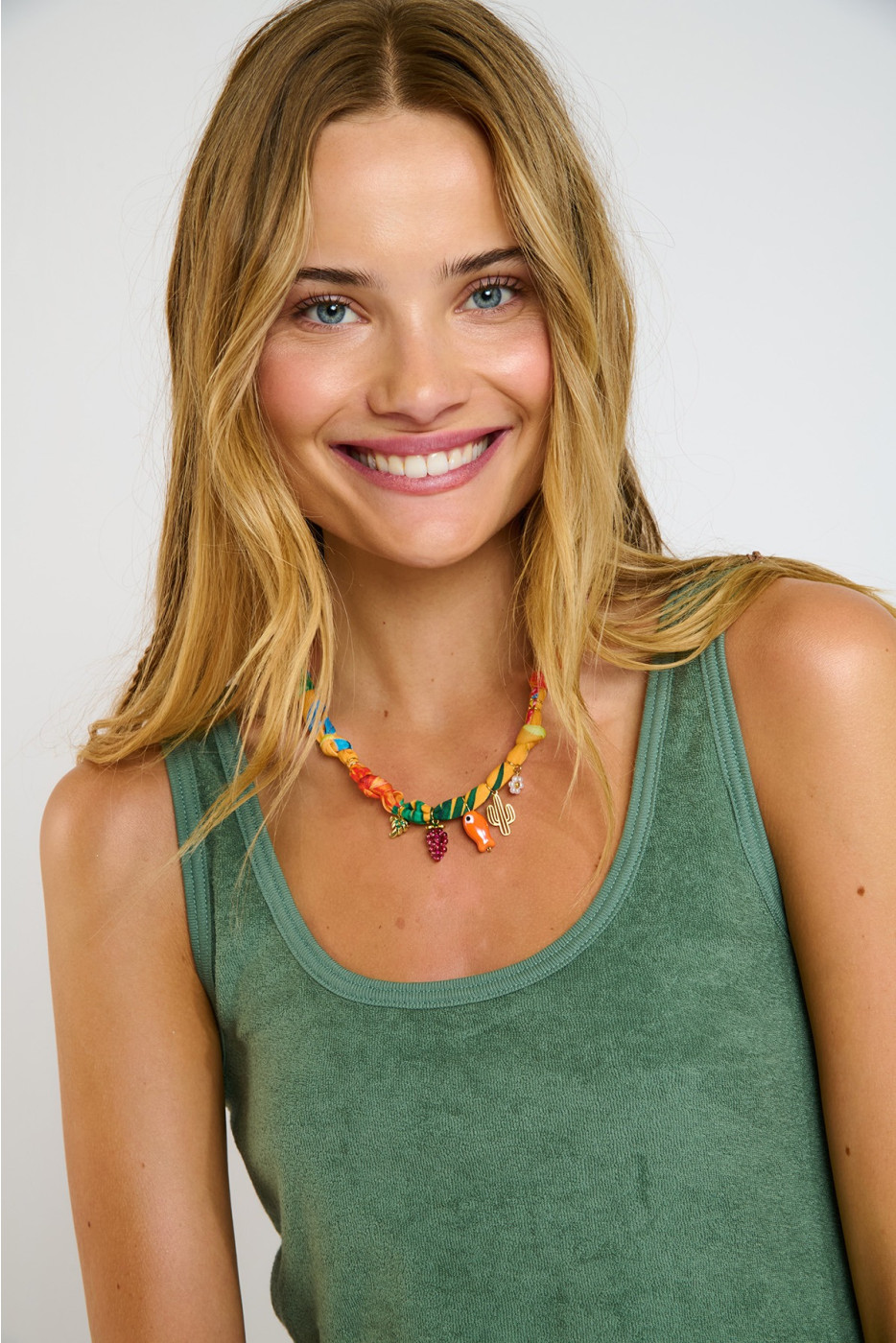 SMALLRUB CHOCKER orange Choker Necklace - 8