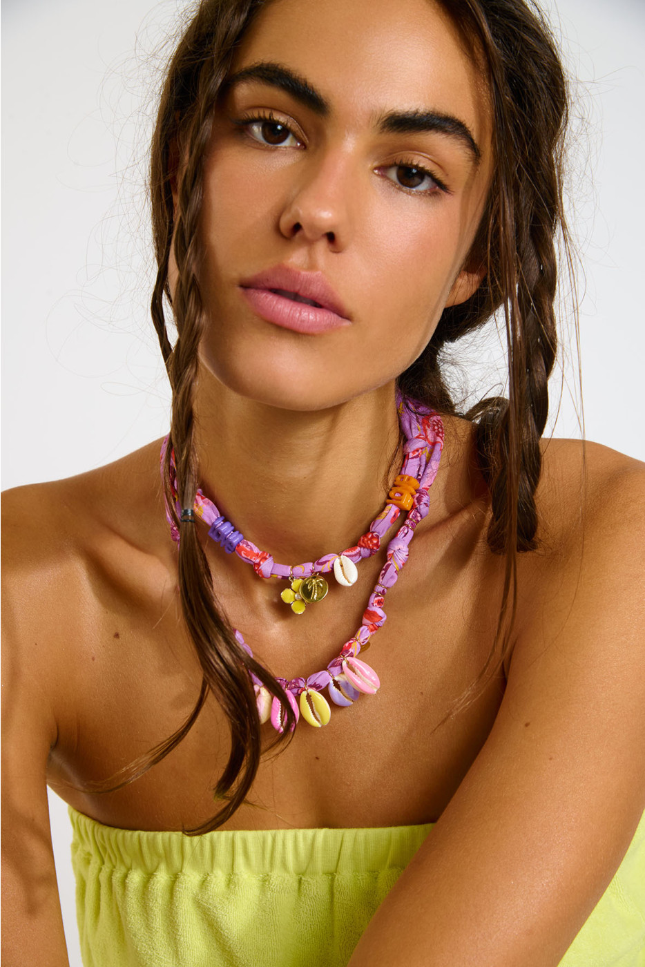 Collar ajustado de color parma SMALLRUB CHOCKER - 4