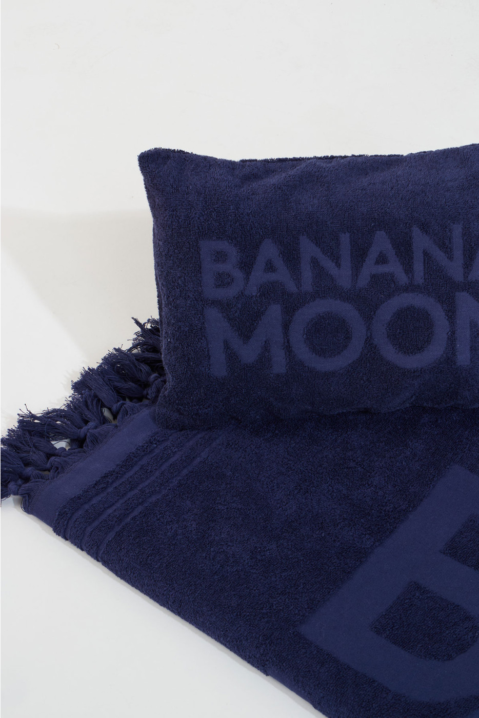 Serviette de plage bleu marine POPSY TOWELY