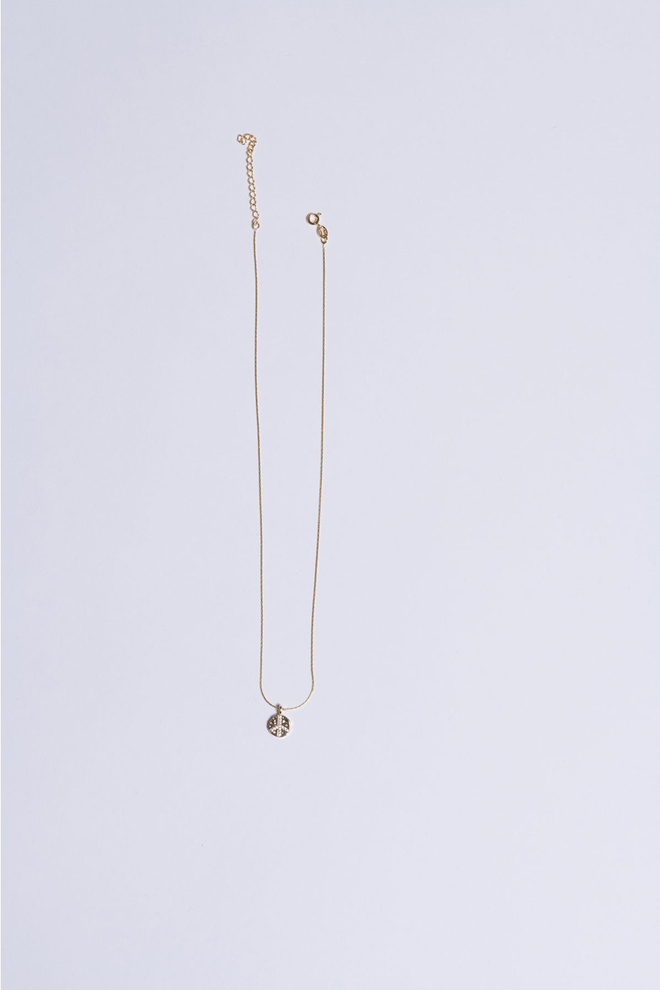 Collar con símbolo de la paz Peace Necklace Salty Cali® - 3