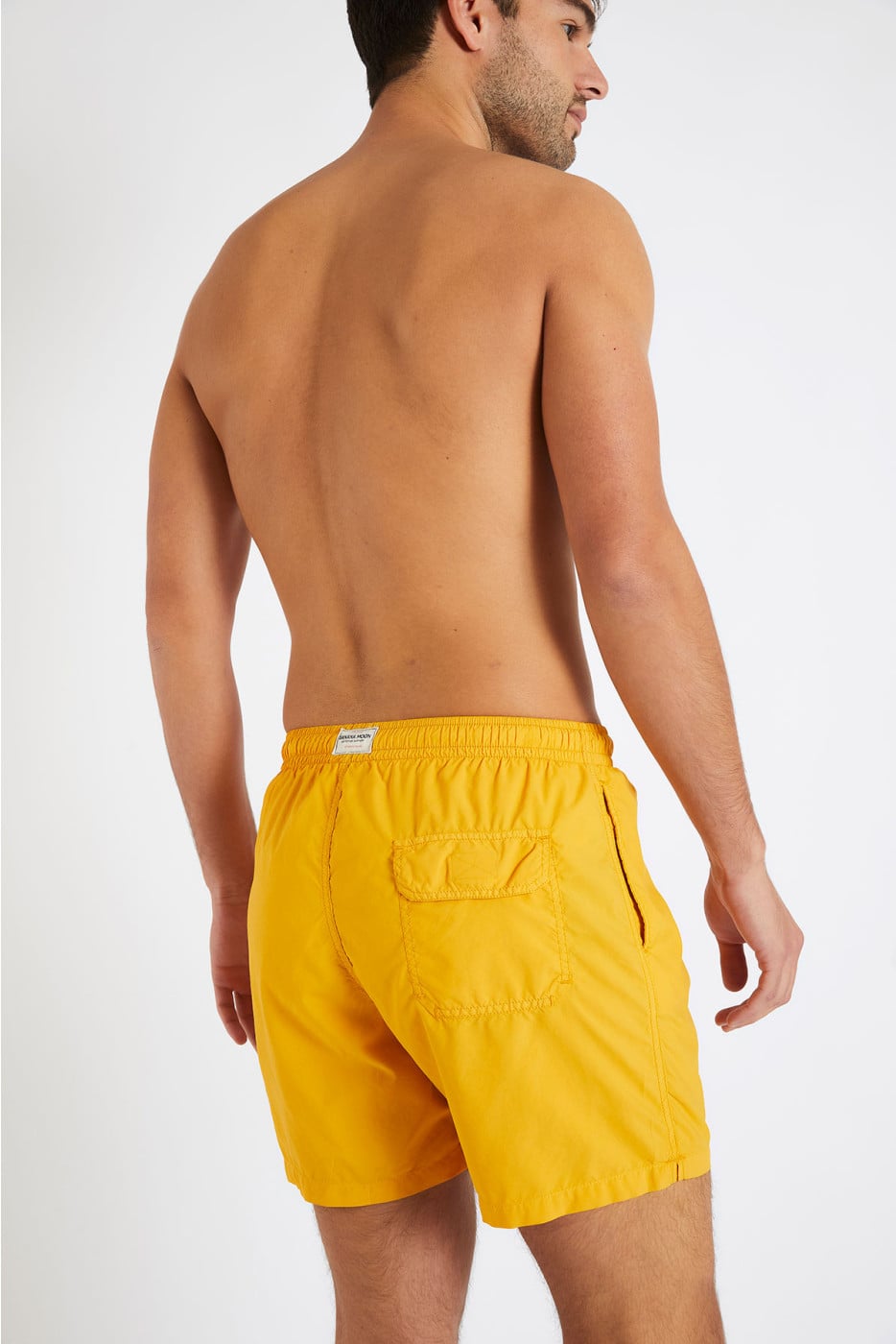 MANLY BASTOU men's yellow swimwear