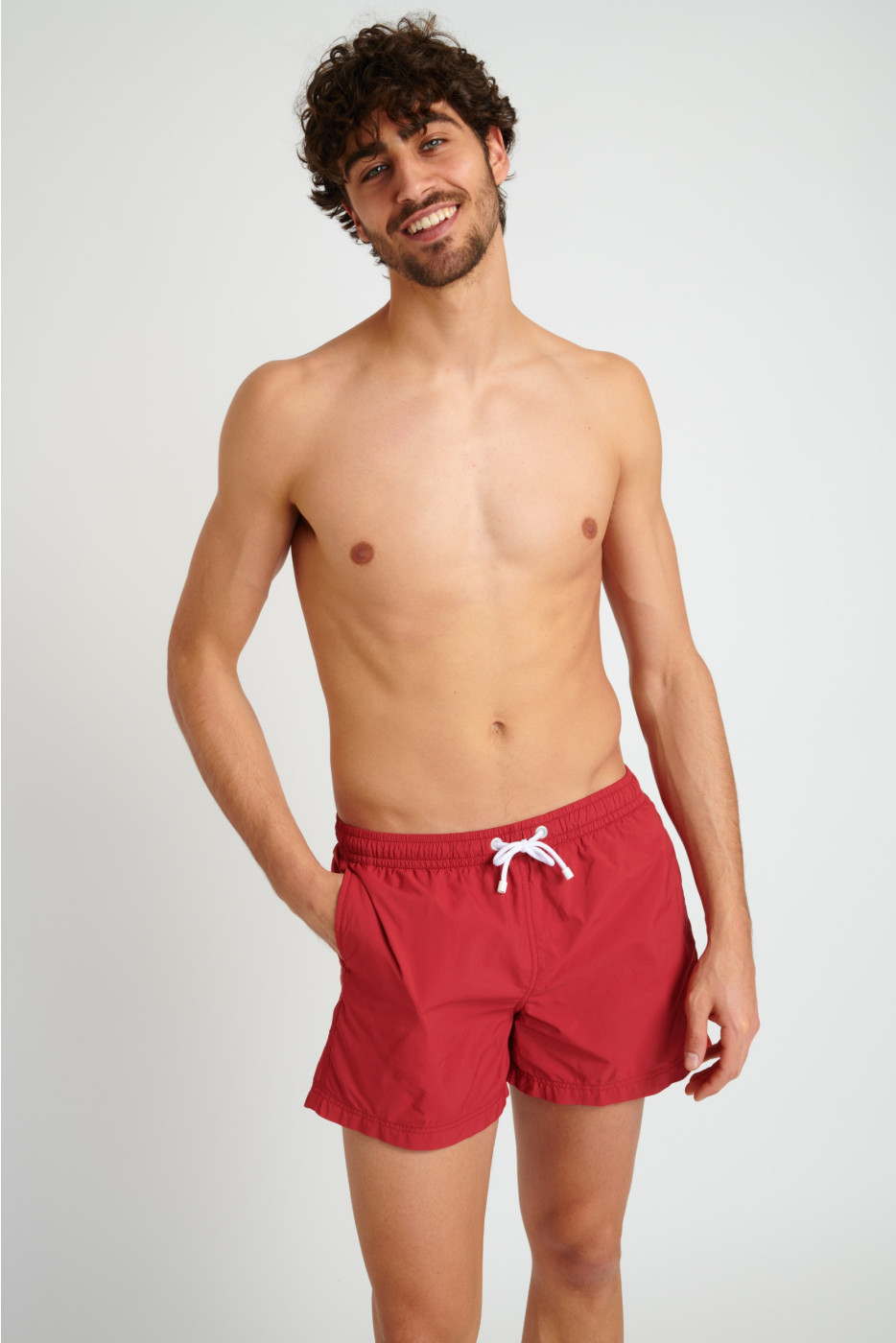 Manly Bastou men's red swimwear - 3