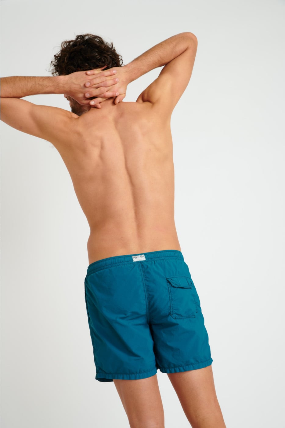 Maillot de bain homme bleu canard Manly Bastou