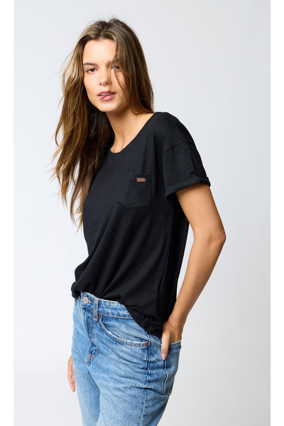 LAURILOU MIALY black women's T-shirt - 5
