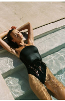 Maillot de bain 1 pièce noir MISKI ZALANI